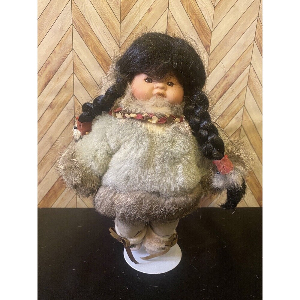 Alaskan Eskimo Porcelain Doll [Item 438]